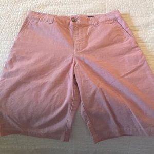 Ralph Lauren Red Chambray Shorts